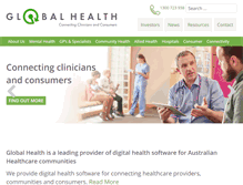 Tablet Screenshot of global-health.com